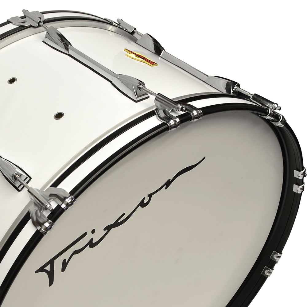 Field Series Marching Bass Drum 20x14 - White