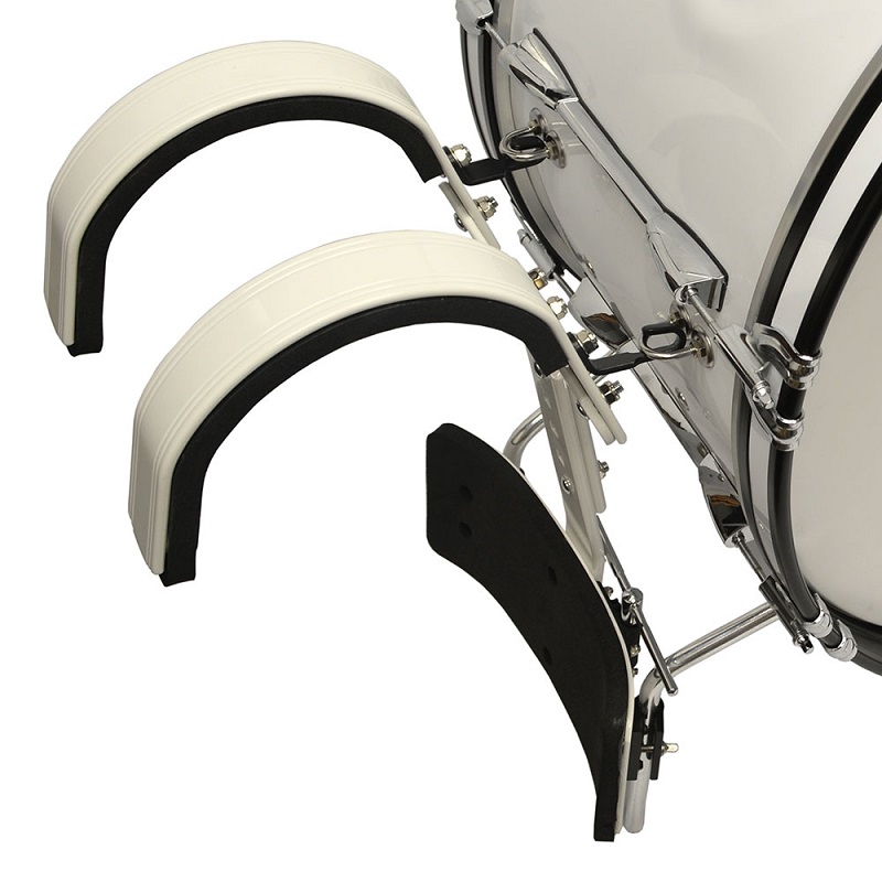 Field Series Marching Bass Drum 26x14 - White