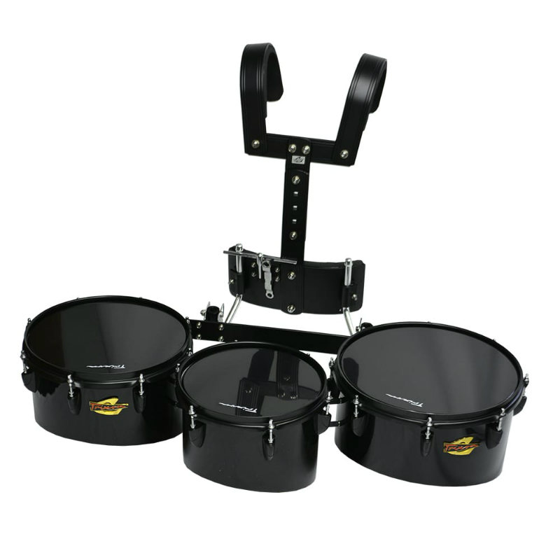 Field Series Pro Marching Toms - Set of 3 - Black