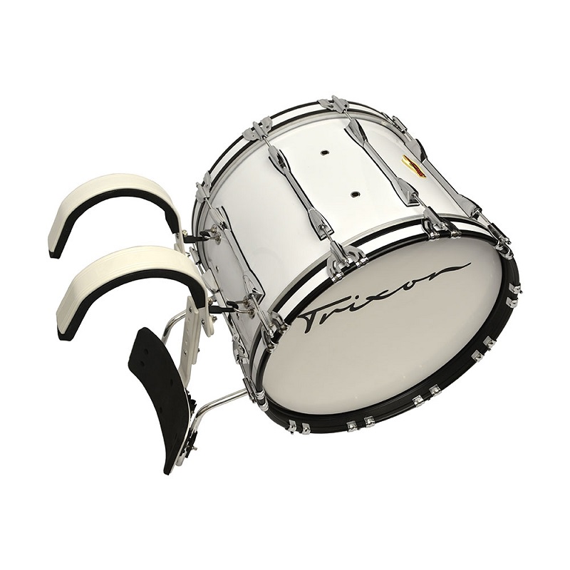 Field Series Marching Bass Drum 28x14 - White