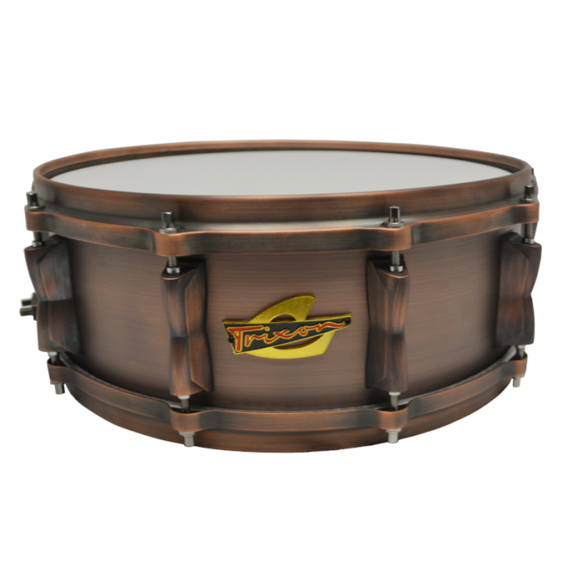 Solist Brushed Copper Snare Drum 14" by 5"