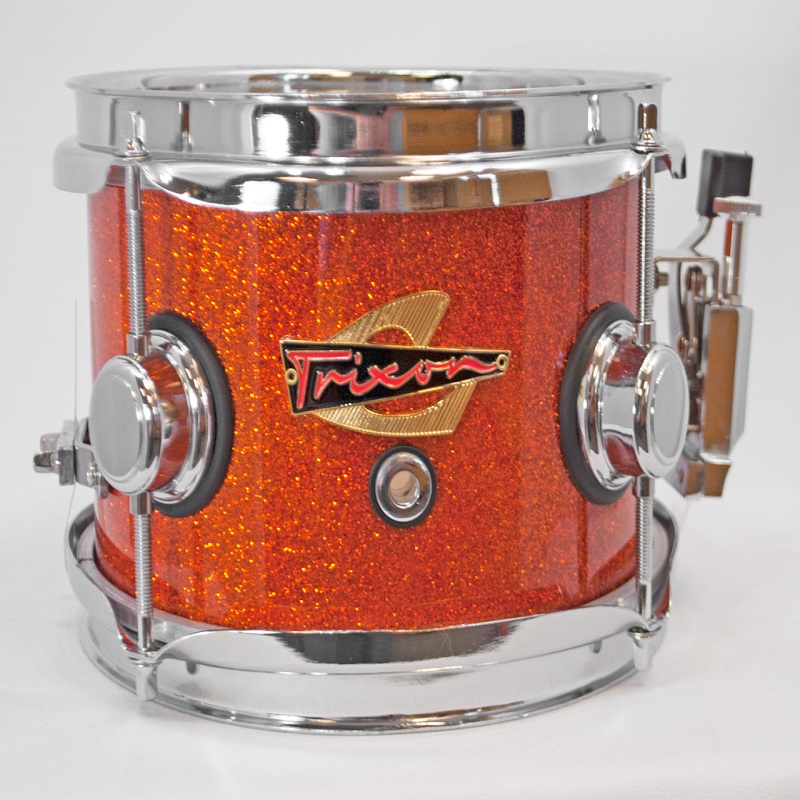 Elite Popcorn Snare Drum - Orange Sparkle