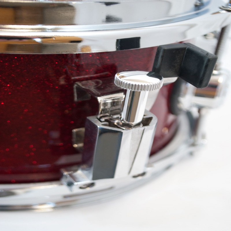 Elite Popcorn Snare Drum - Red Sparkle - Trixon - Acoustic Drum Sets ...