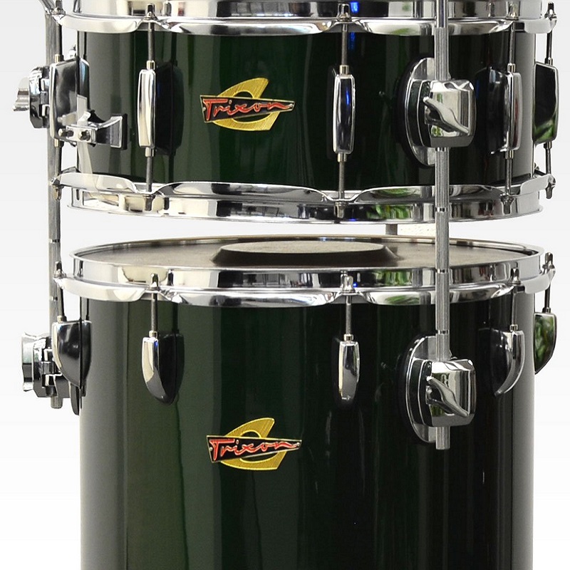 Virtikalen Cocktail Kit - Forest Green - Trixon - Acoustic Drum Sets ...