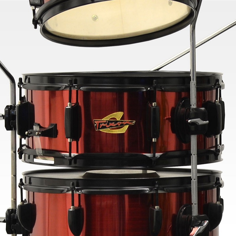 Virtikalen Cocktail Kit - Stainless Red - Trixon - Acoustic Drum Sets ...