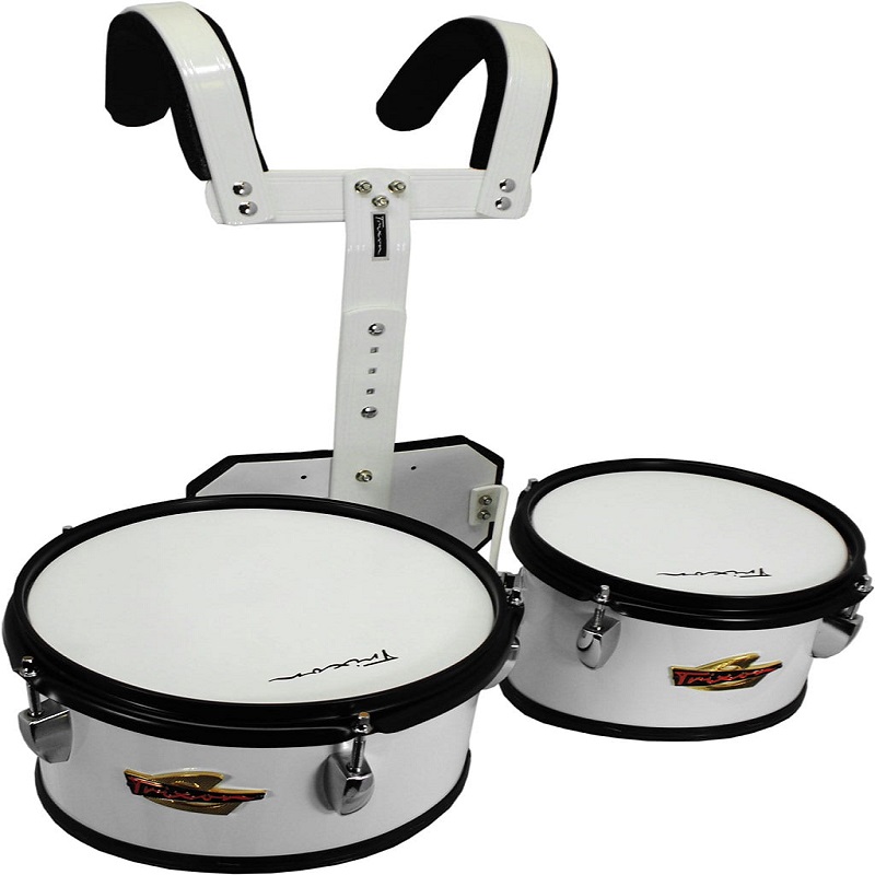 Field Series II Marching Toms - Set Of 2 - White